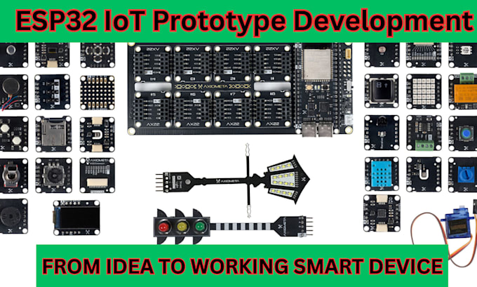 design, program and build a complete esp32 iot electronics prototype