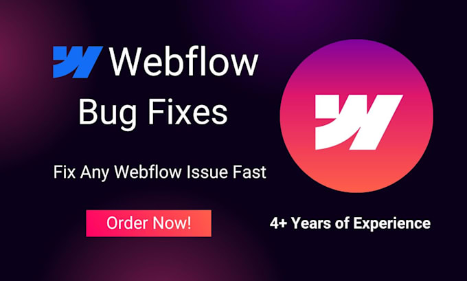 fix webflow issues, bugs, responsiveness, and cms problems