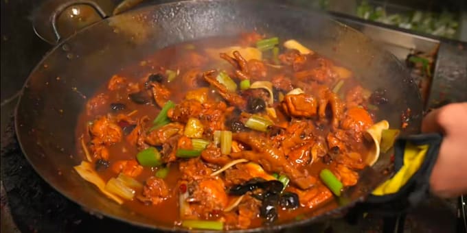 record china street food video