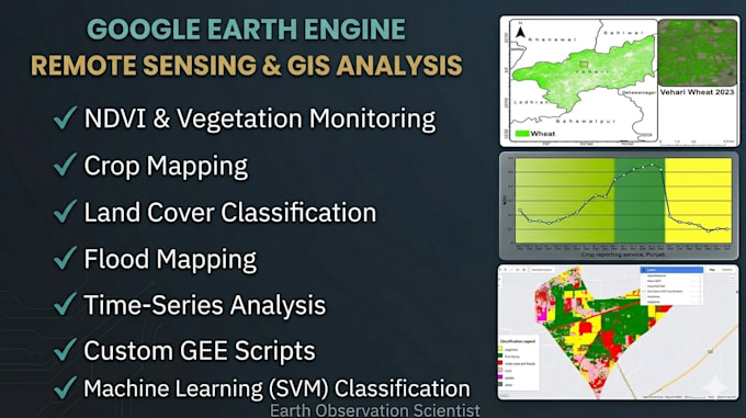do google earth engine, remote sensing and gis analysis
