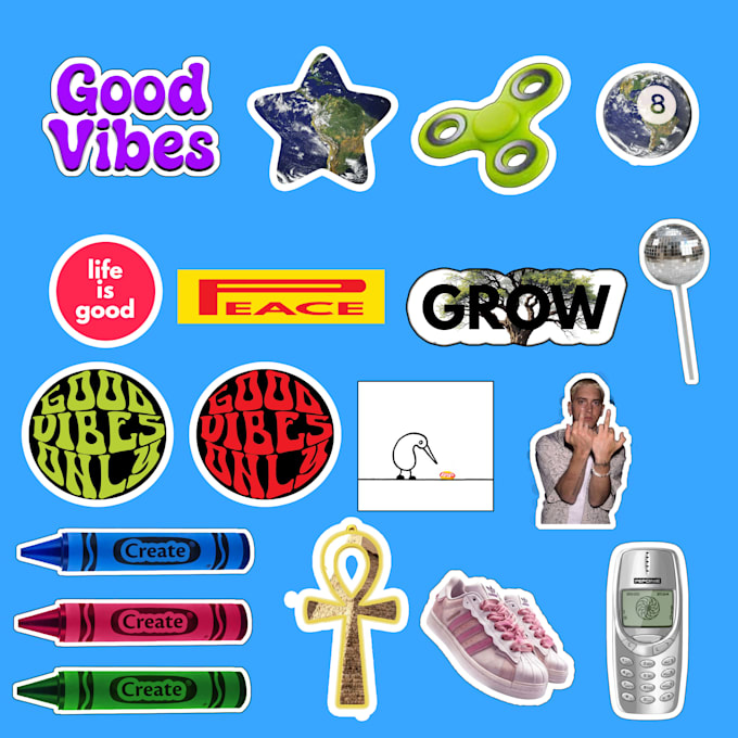 create logo or sticker for your brand