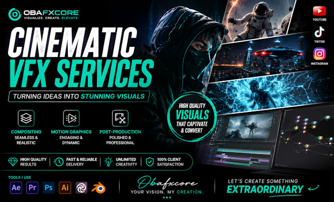 create professional vfx compositing with cgi integration