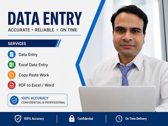 be your professional data entry specialist