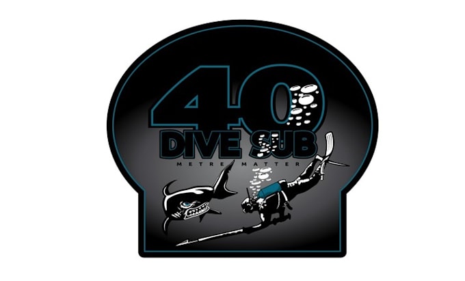 design technical diving leisurewear brand logo