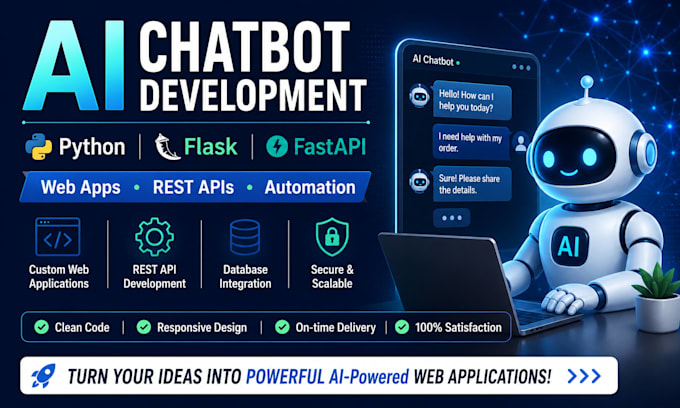 build a custom python flask web application and rest API