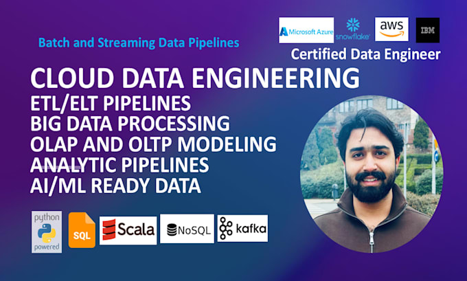 build scalable data engineering, etl pipelines, big data and lakehouse solutions