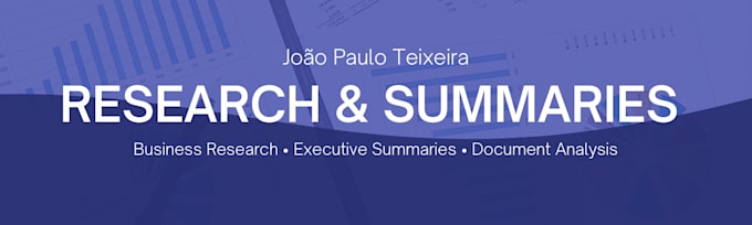 provide comprehensive research and document summaries