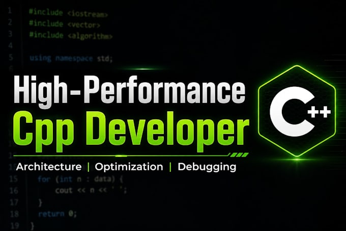 provide expert cpp software development and optimization