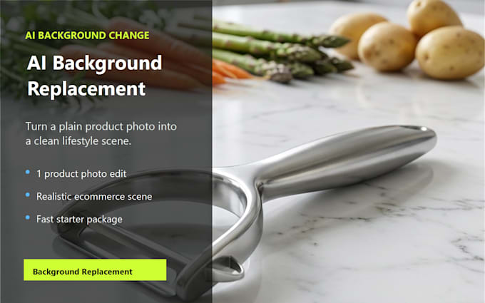 replace product background with ai lifestyle scene