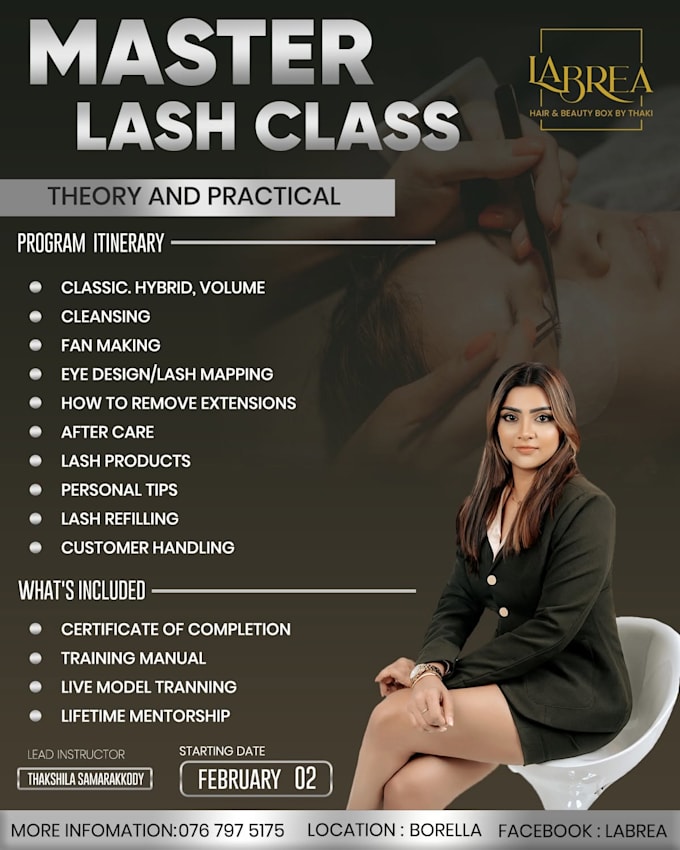 professional poster for your business