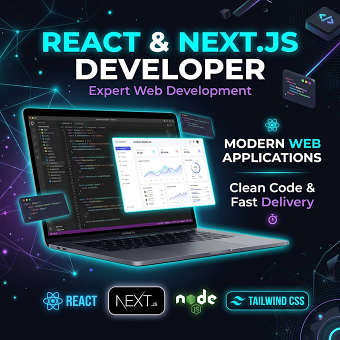 a responsive react or nextjs web application