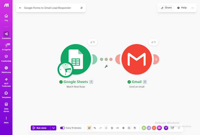 build custom make com integrations and workflow automations