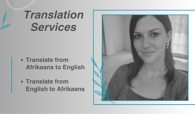 translate from afrikaans to english and vice versa
