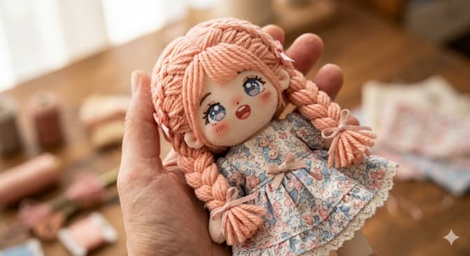 create premium handmade crochet character designs