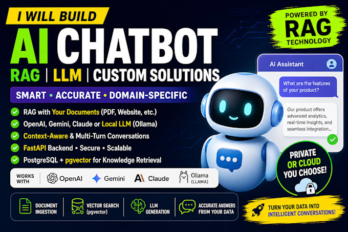 build powerful ai chatbots with rag and llms
