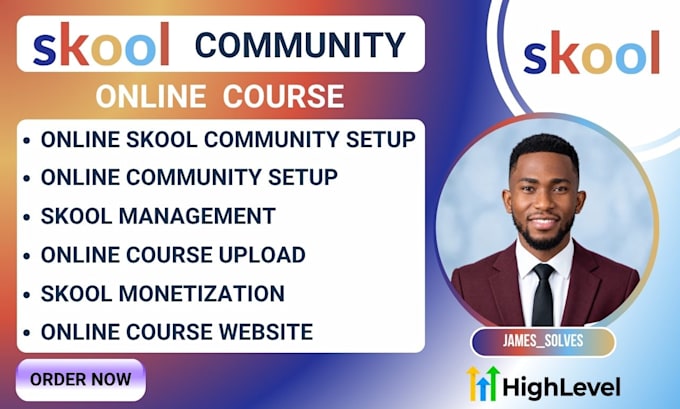 setup skool online community skool course creation manager credit repair expert