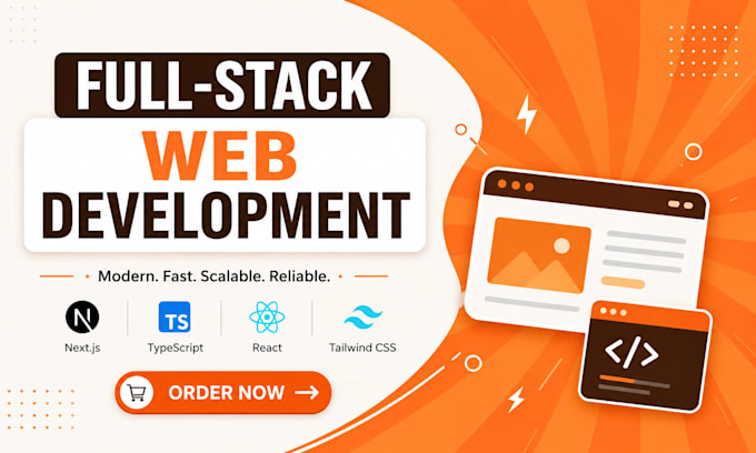 do custom website development as front end developer or full stack developer