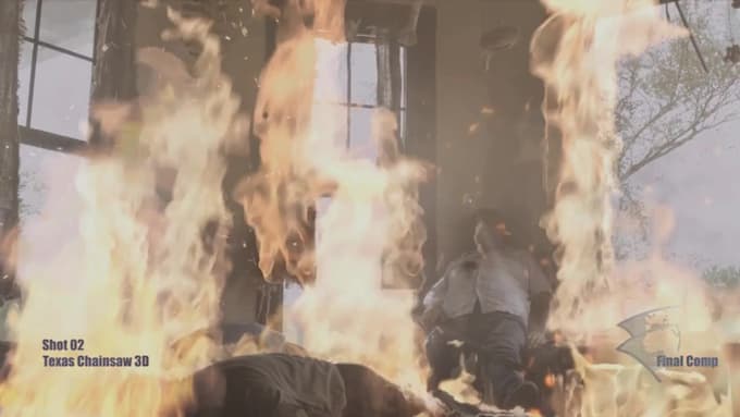 do vfx compositing horro vfx, cgi model, rain, fire, explosion, blood vfx  visua