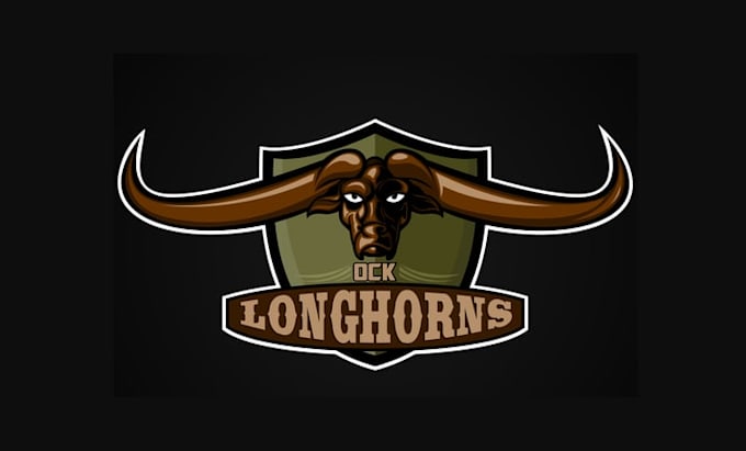 design texas longhorn breeder mess logo