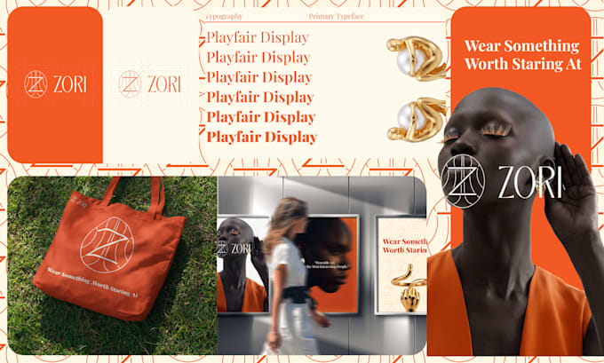create a full brand identity and brand identity guidelines