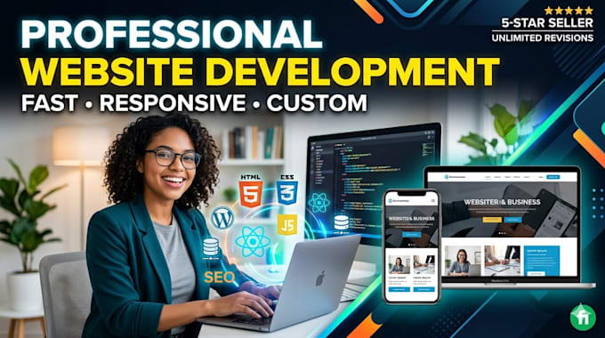 develop a custom full stack website