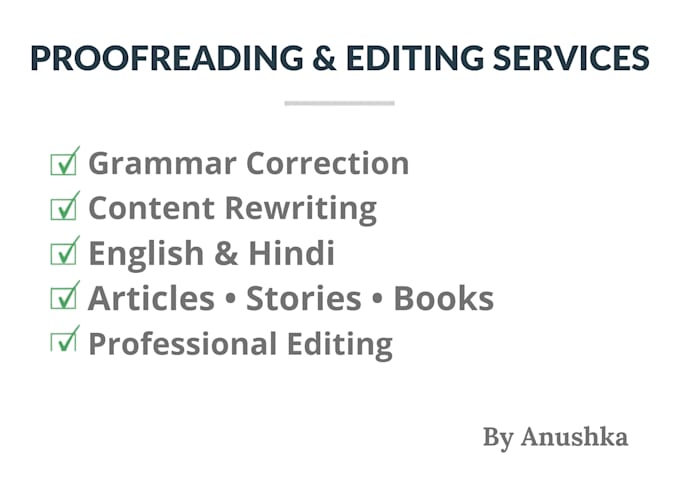edit rewrite and improve your content for readability