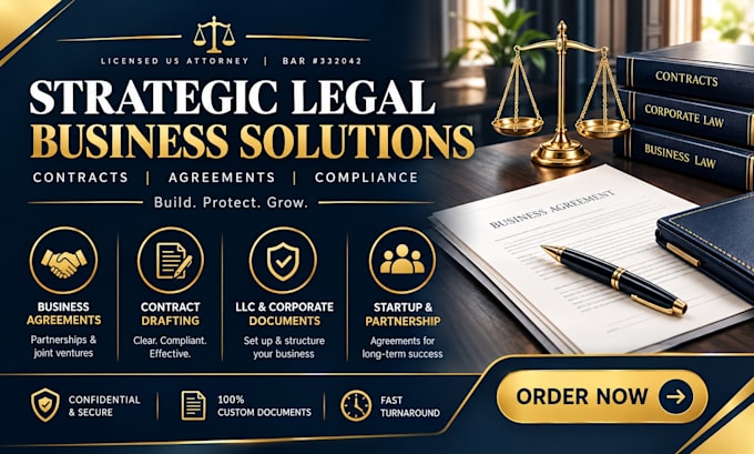 prepare custom llc partnership legal documents and operating agreements