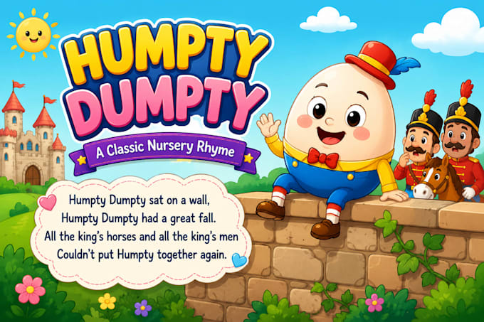 create kids nursery rhymes