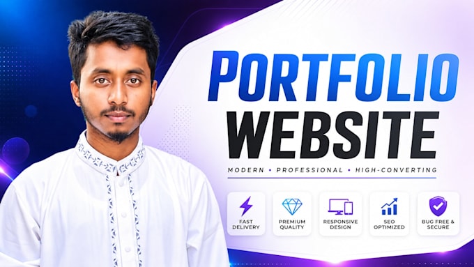 create you a portfolio website for your personal showcase