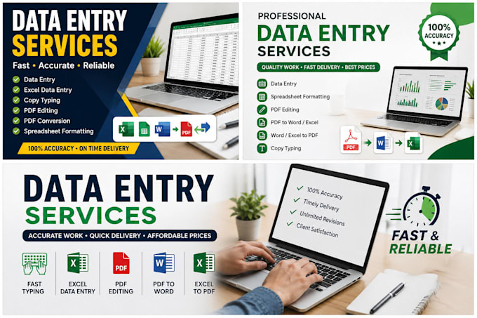 data entry work fast