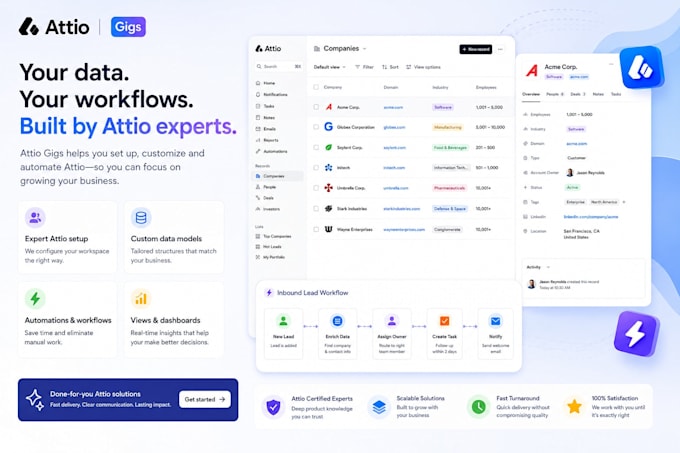 create setup and customize your attio CRM