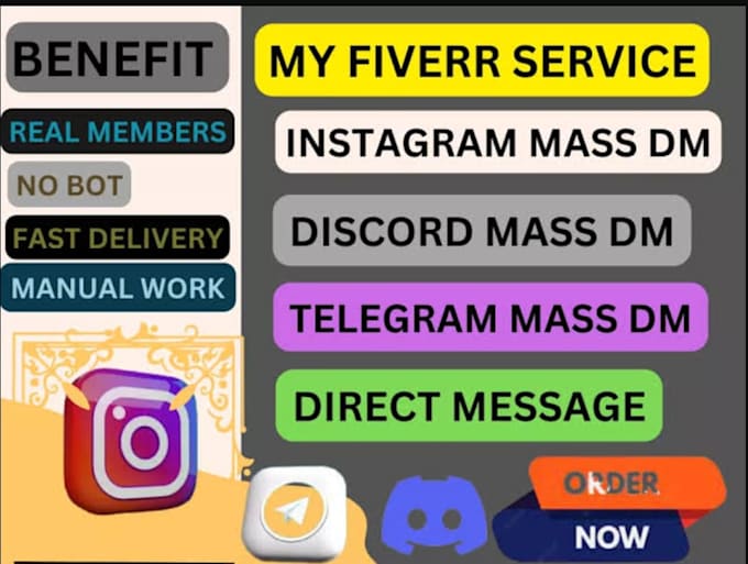 send telegram mass dm