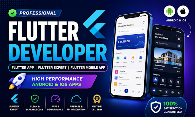 create custom flutter app mvp flutter mobile app development