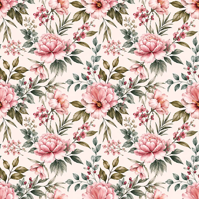 create textile prints and patterns