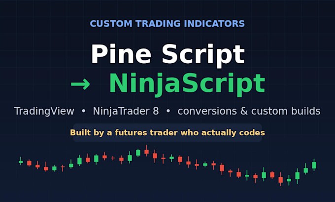 convert your tradingview pine script to a ninjatrader ninjascript indicator