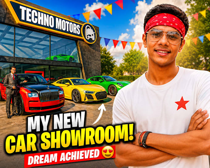 design high converting thumbnail that boost CTR and views