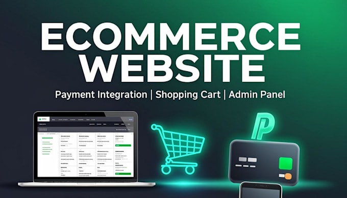 develop a full ecommerce website with payment integration