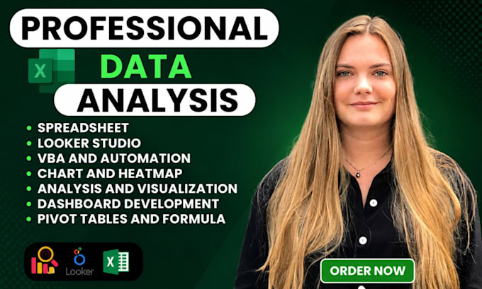 build dynamic excel dashboards for data analysis and reporting