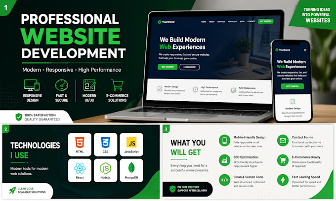 develop apps and websites