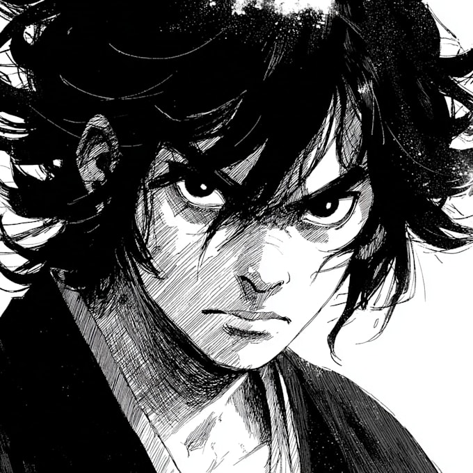 draw anime illustration for you