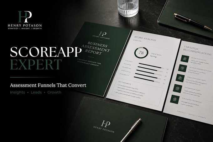 setup scoreapp scorecard quiz funnel lead generation assessment and automation