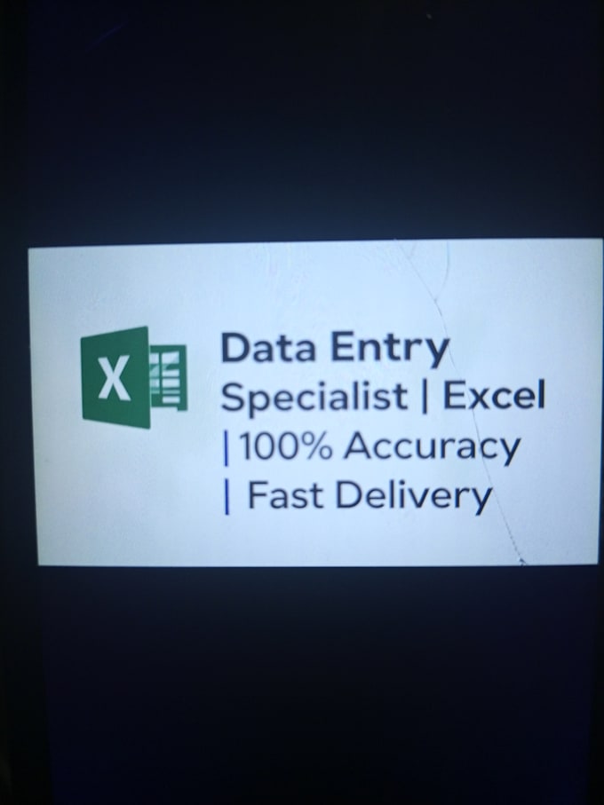 do professional excel data entry and spreadsheet work