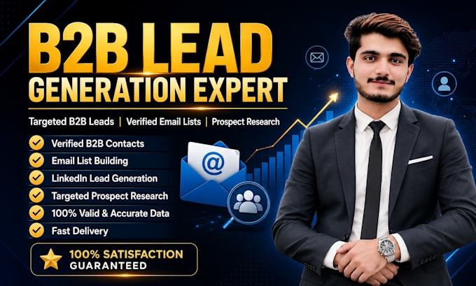 do b2b lead generation and email list building expert