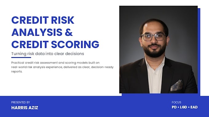 perform credit risk analysis and build credit scoring models