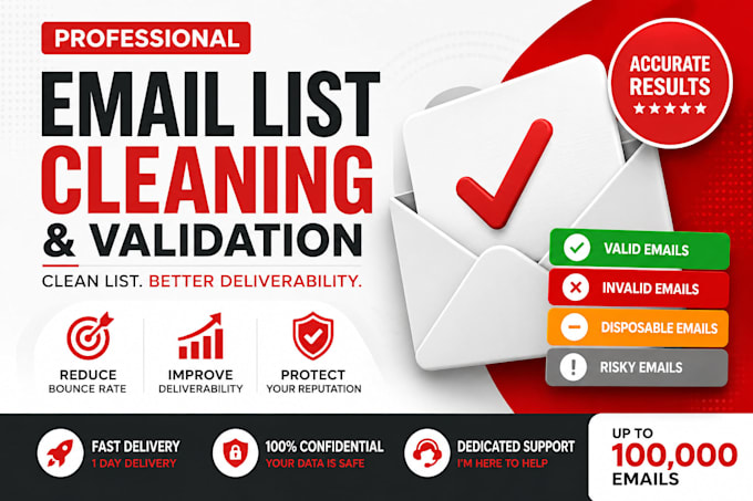 clean and validate your email list