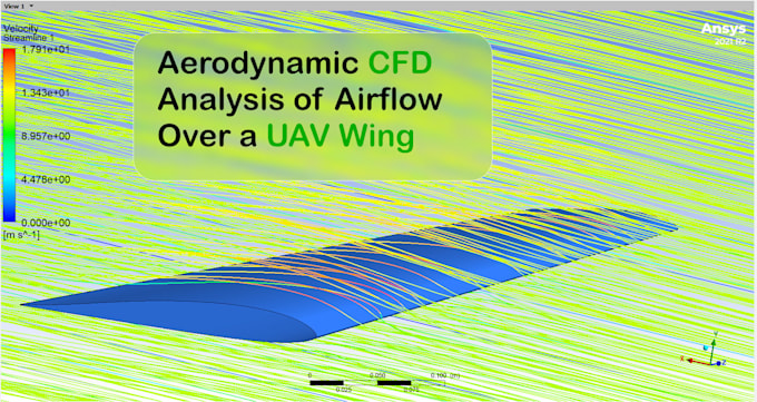 perform uav design and cfd simulation using solidworks and ansys