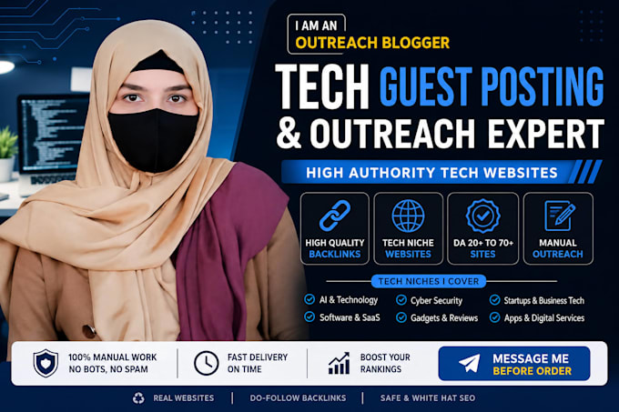 build high authority tech backlinks through guest posts