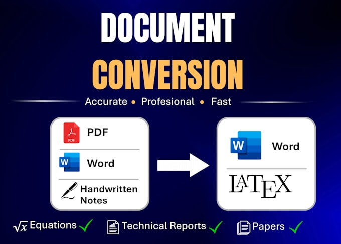 transcribe your data from paper to a document file
