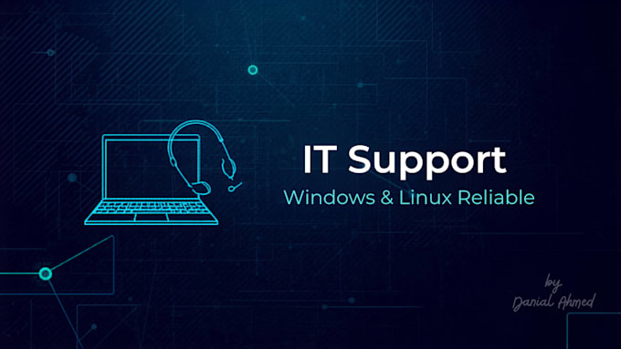 provide remote IT support and troubleshooting for windows and linux
