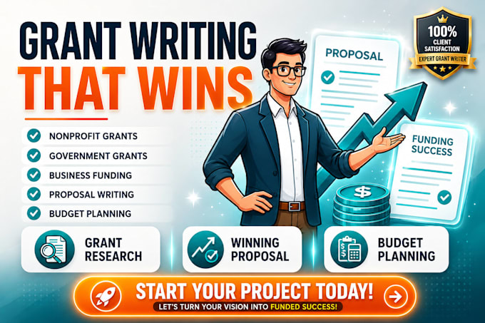 provide expert grant writing services for your organization